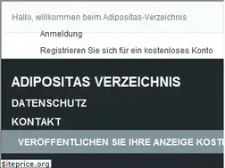 Sites similar to adipositas-verzeichnis.de