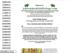 Sites similar to adirondackfallfoliage.com