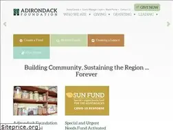 Sites similar to adirondackfoundation.org