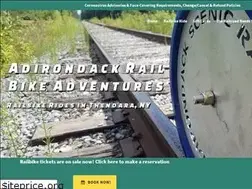 Sites similar to adirondackscenicrailbikes.com