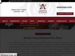 Sites similar to adityaacademysecondary.com
