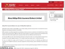Sites similar to adityabirlainsurancebrokers.com
