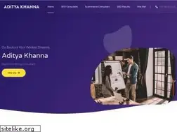 Sites similar to adityakhanna.in