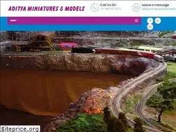 Sites similar to adityaminiaturetrainmodels.com
