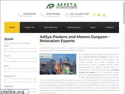 Sites similar to adityapackersandmoversgurgaon.com