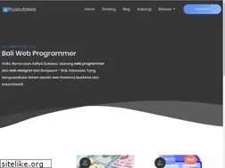 Sites similar to adityasubawa.com