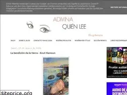 Sites similar to adivinaquienlee.blogspot.com