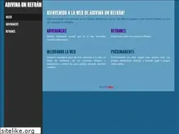 Sites similar to adivinaunrefran.com