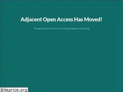 Sites similar to adjacentopenaccess.org