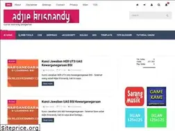 Sites similar to adjiekrisnandy.blogspot.com
