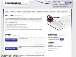 Sites similar to adjudication.co.uk