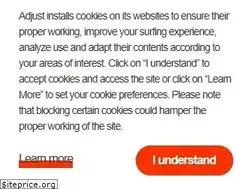 Sites similar to adjust.be