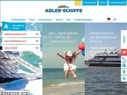 Sites similar to adler-schiffe.de