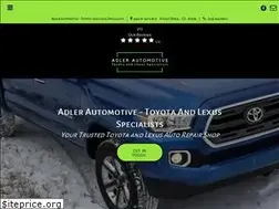 Sites similar to adlerautomotivewheatridge.com