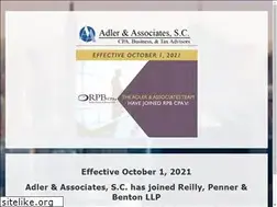 Sites similar to adlercpa.com