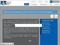 Sites similar to adlex.be