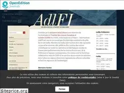 Sites similar to adlfi.revues.org