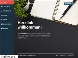 Sites similar to adlitteras.de