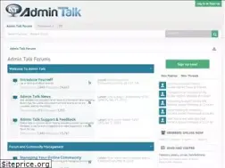 Sites similar to admin-talk.com