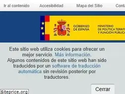 Sites similar to administracionespublicas.gob.es