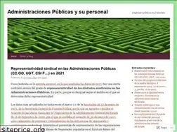 Sites similar to administracionespublicas.wordpress.com