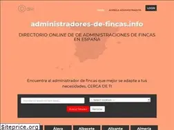 Sites similar to administradores-de-fincas.info