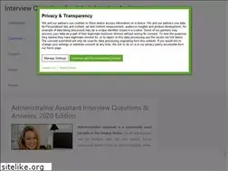 Sites similar to administrativeassistantinterviewquestions.com
