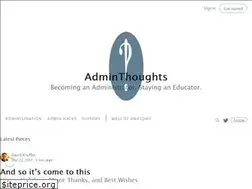 Sites similar to adminthoughts.me