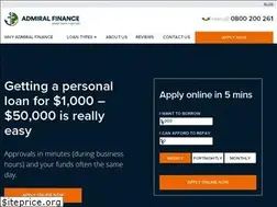 Sites similar to admiralfinance.co.nz