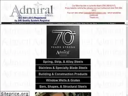 Sites similar to admiralsteel.com