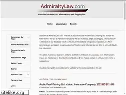 Sites similar to admiraltylaw.com