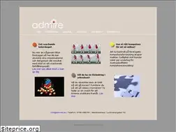 Sites similar to admire.se
