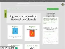 Sites similar to admisiones.unal.edu.co
