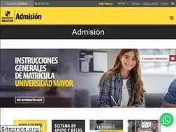 Sites similar to admisionmayor.cl