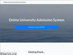 Sites similar to admission.online