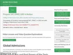 Sites similar to admission.pk