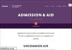 Sites similar to admission.sewanee.edu