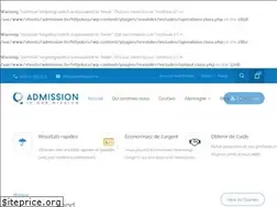Sites similar to admission.tn