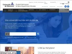 Sites similar to admission.umontreal.ca