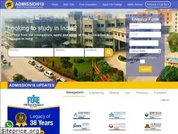 Sites similar to admission18.com