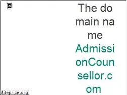 Sites similar to admissioncounsellor.com