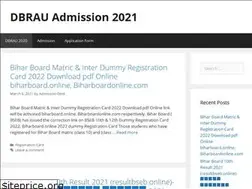 Sites similar to admissiondbrau.org.in