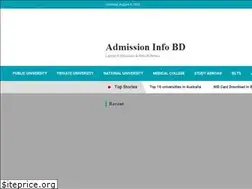 Sites similar to admissioninfobd.com