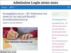Sites similar to admissionlogin.in