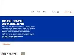 Sites similar to admissions.boisestate.edu