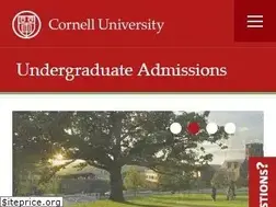 Sites similar to admissions.cornell.edu