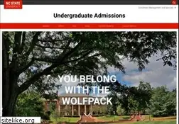 Sites similar to admissions.ncsu.edu