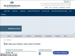Sites similar to admissions.odu.edu