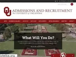 Sites similar to admissions.ou.edu