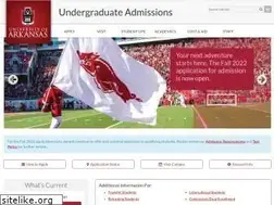 Sites similar to admissions.uark.edu